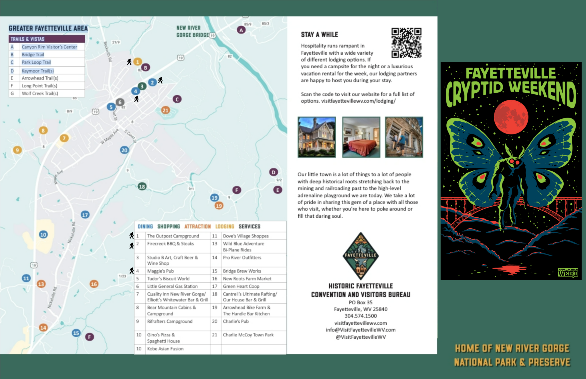Fayetteville's Cryptid Weekend 2026 - Visit Fayetteville WV